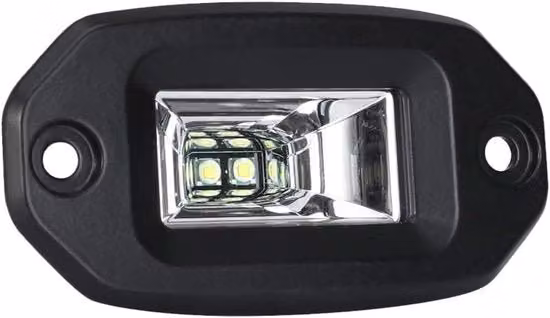 Fari LED Pods da 4 pollici in alluminio per illuminazione da lavoro, 20W Floodlight, luce bianca, impermeabili per veicoli