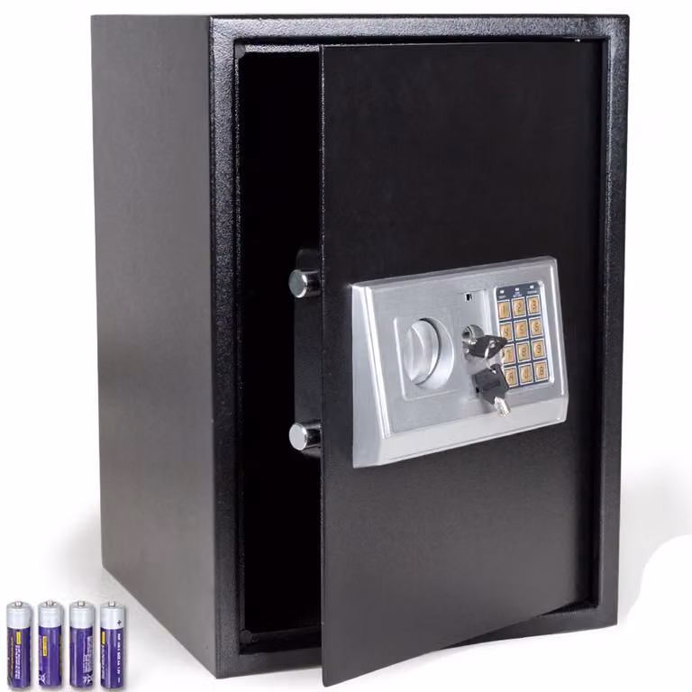 Bc-elec - HSF-50E Cassaforte con serratura a combinazione digitale + chiave 50x35x37cm