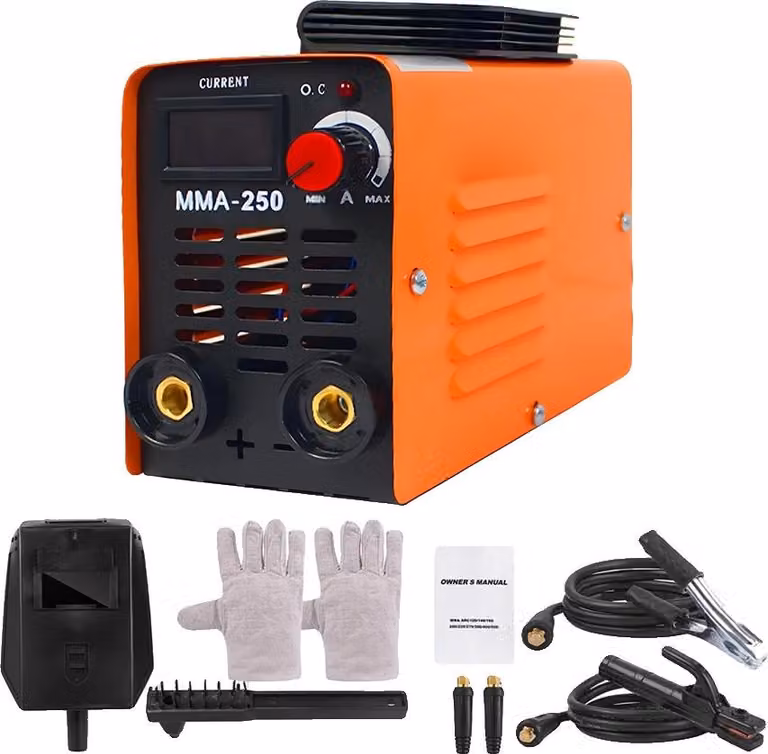 Saldatrice MMA, 250 Ampere, inverter DC, modello MMA 250