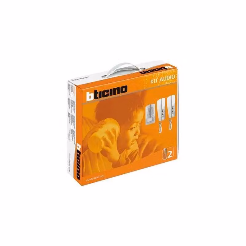 Kit Audio a 2 Fili BTICINO per Installazione a Parete – 2