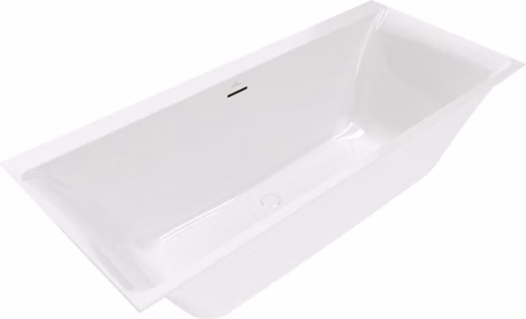 Villeroy & Boch Subway 3.0 baignoires rectangulaires, avec pied de baignoire, 1800x800x480mm, UBQ180SBW2DV-01, UBQ180SBW2DV-01