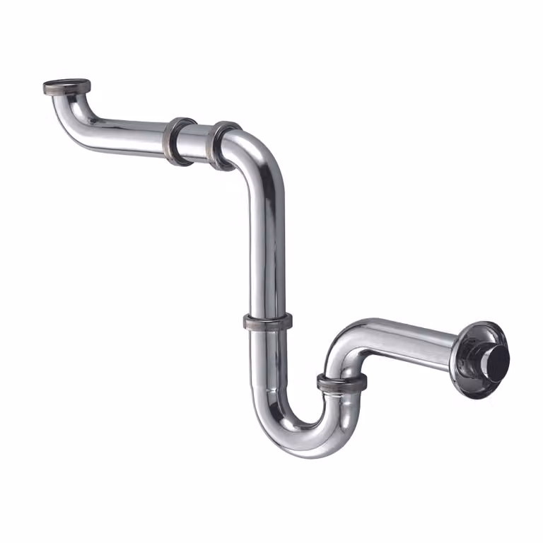 Kludi Sifone salvaspazio cromato, 1 pz.