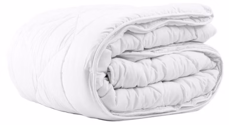 Piumino traspirante Sleeptime Micro Touch, adatto a tutte le stagioni, colore bianco - 240x200 cm