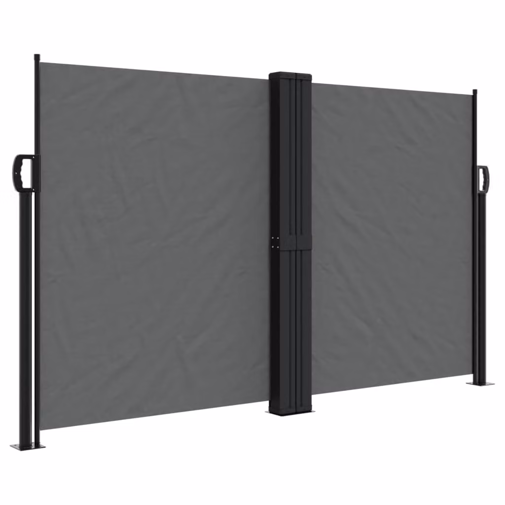 Tenda da Sole Laterale Retrattile Antracite 140x1000 cm