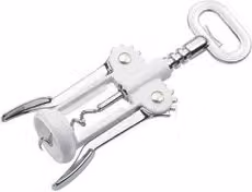 Cavatappi Pedrini LILLO Bianco in metallo 0080 420