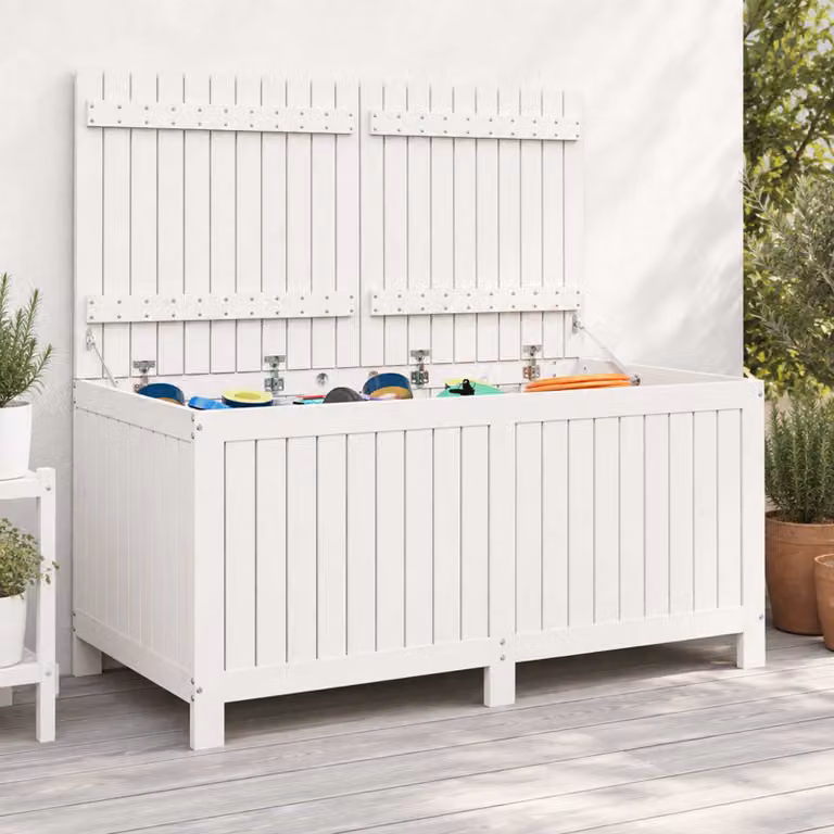 vidaXL Scatola di Stoccaggio per Giardino 359 L Legno Massello di Pino