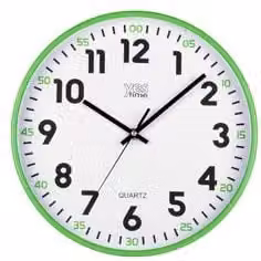 Orologio da parete analogico Lowell Verde 00720YV Diametro: 30 cm