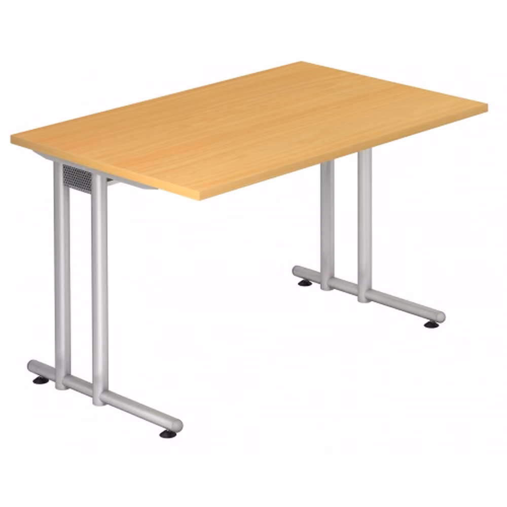 HAMMERBACHER NS12 Schreibtisch buche rechteckig
