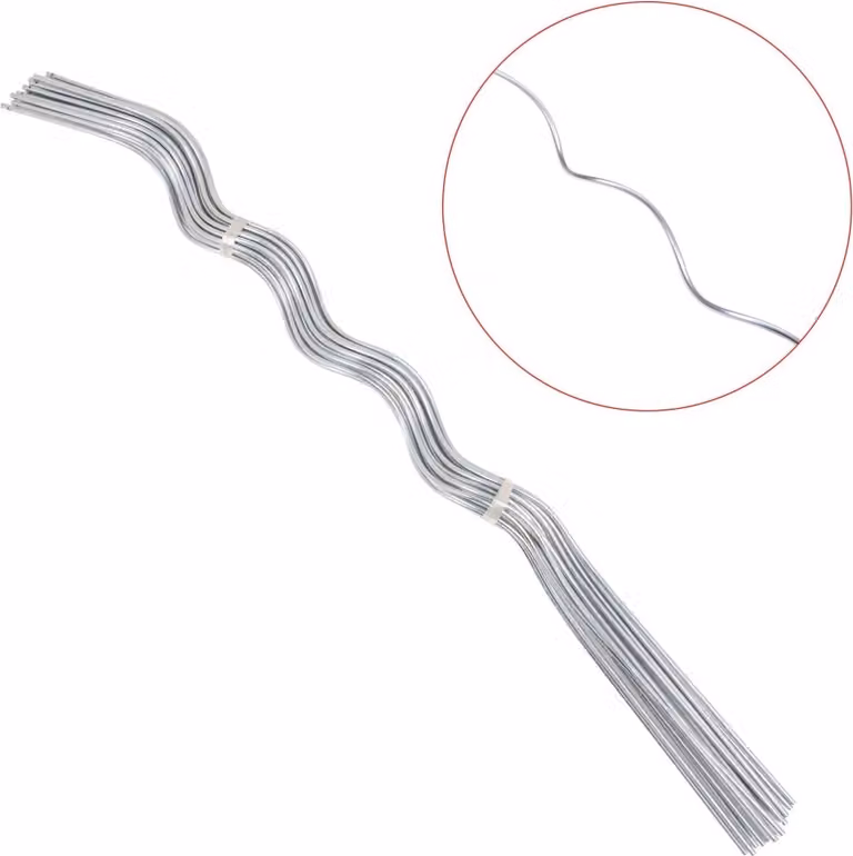 50 pz Supporti a Spirale per Piante 110 cm in Acciaio Zincato