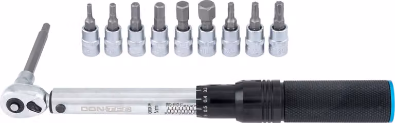 Chiave dinamometrica Contec Tfm-Torch 2-20Nm + 9 bit