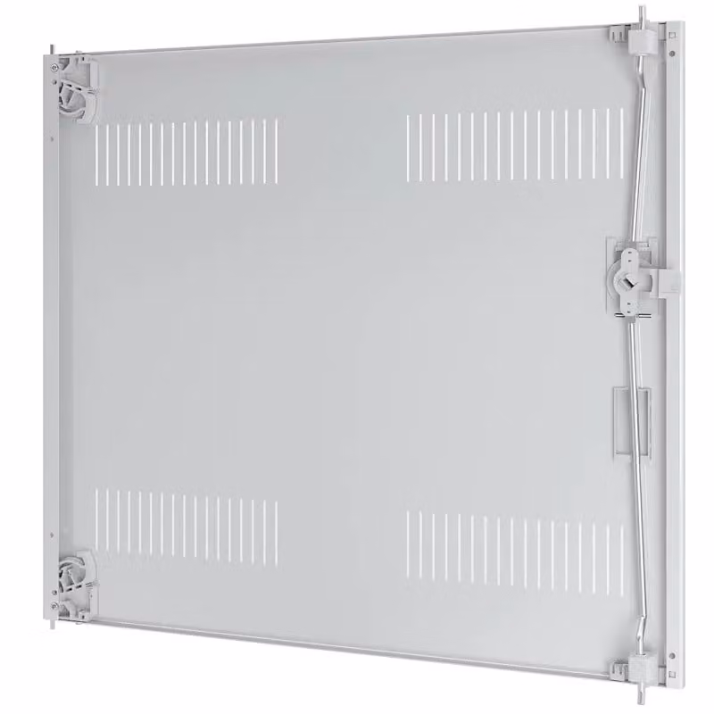 ABN R - Cassa: porta di ricambio BH3 FB2 con inserto di chiusura e fessure di ventilazione IP31 ABNRY203T11