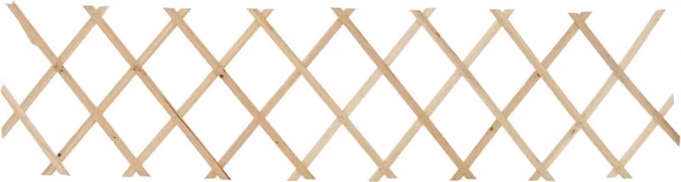 Recinzione a Traliccio 5 pz in Legno di Abete 180x30 cm