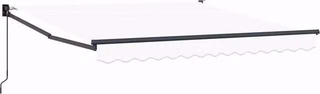 Tenda da Sole | Tenda parasole Bianco 300 x 250 x 165 cm Poliestere