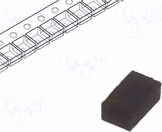 Transistor NPN RF: 80mA, 0,58W, bipolare, 20V, montaggio superficiale (SMD), modello TSLP-3-1, codice BFR193L3E6327