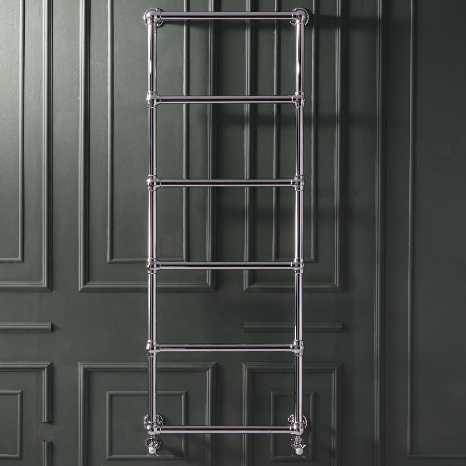 Scaldasalviette Tradizionale Minimalista - Cromato - 1550mm x 600mm - Condesa