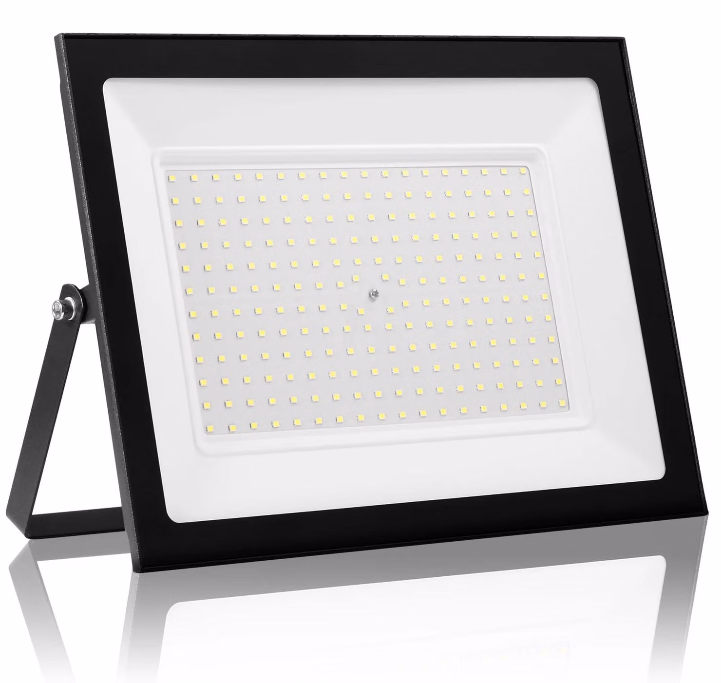 Fari a LED per esterni - 200 W - Grado di protezione IP66 (resistente all'acqua) - Confezione da 5 pezzi - Luce bianco caldo 3000 K - 220–240 V