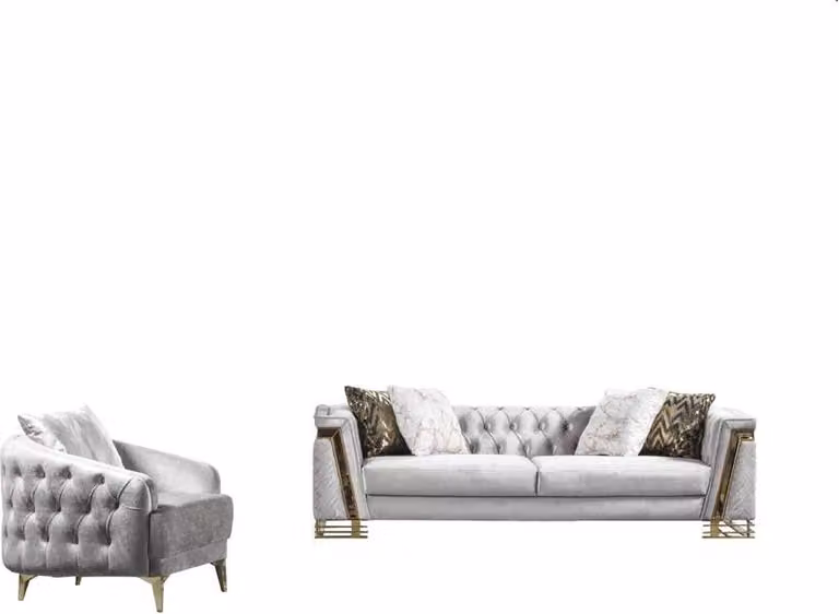 Sitzgarnitur Wohnlandschaft Sofa-Set Wohnzimmergarnitur Polstergarnitur Couch