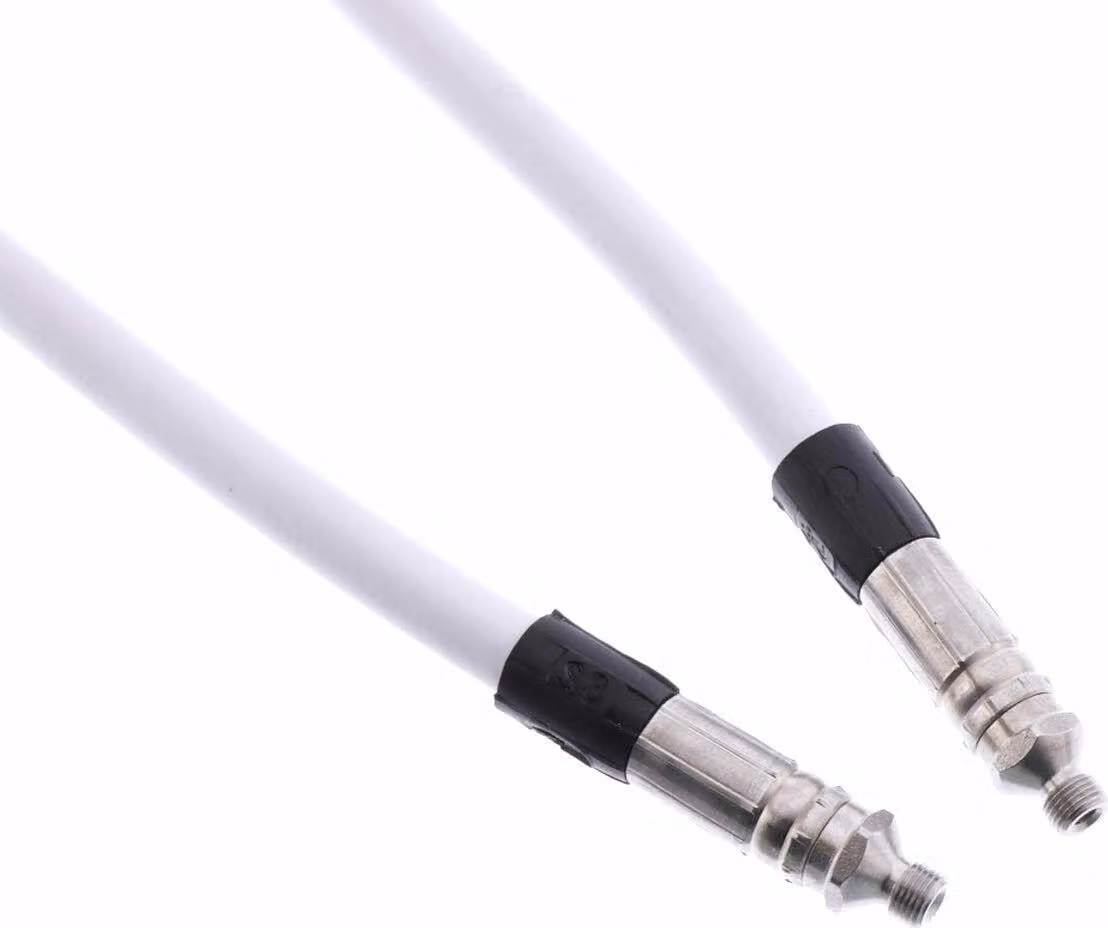 Tubo freno aeronautico STAHLFLEX 26cm bianco