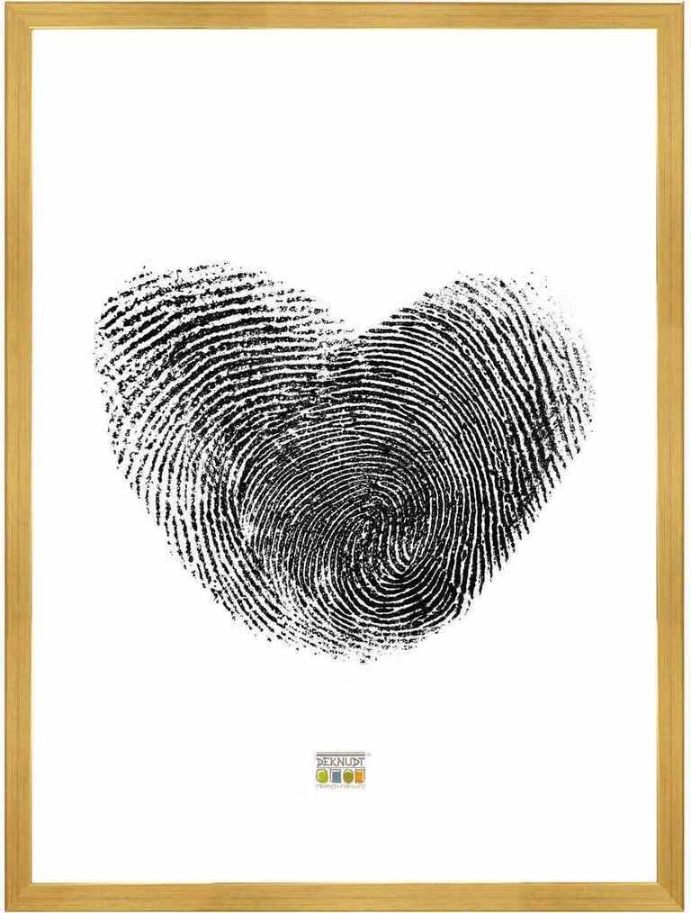 Deknudt S41JA1 cornice in legno oro 15,0x15,0 cm