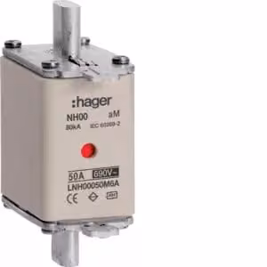 Hager LNH00050M6A, 20,8 mm, 52,5 mm, 79 mm