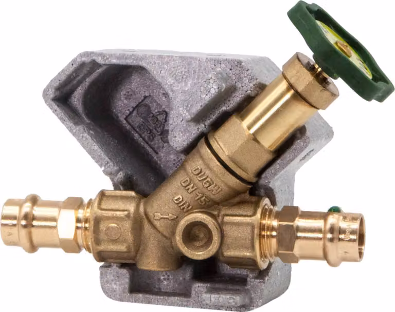 Valvola A Flusso Libero Js, Collegata A Pressione O.entl, Nst.sp, M.ds, Dn15, Pr15, Dvgw