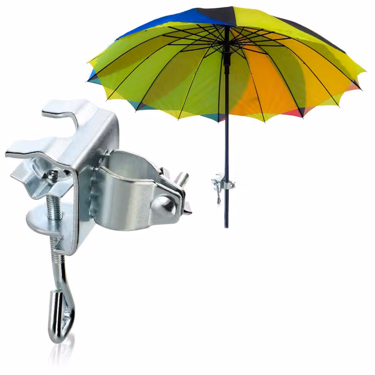 Supporto per ombrellone, portombrellone per balcone o per tavolo