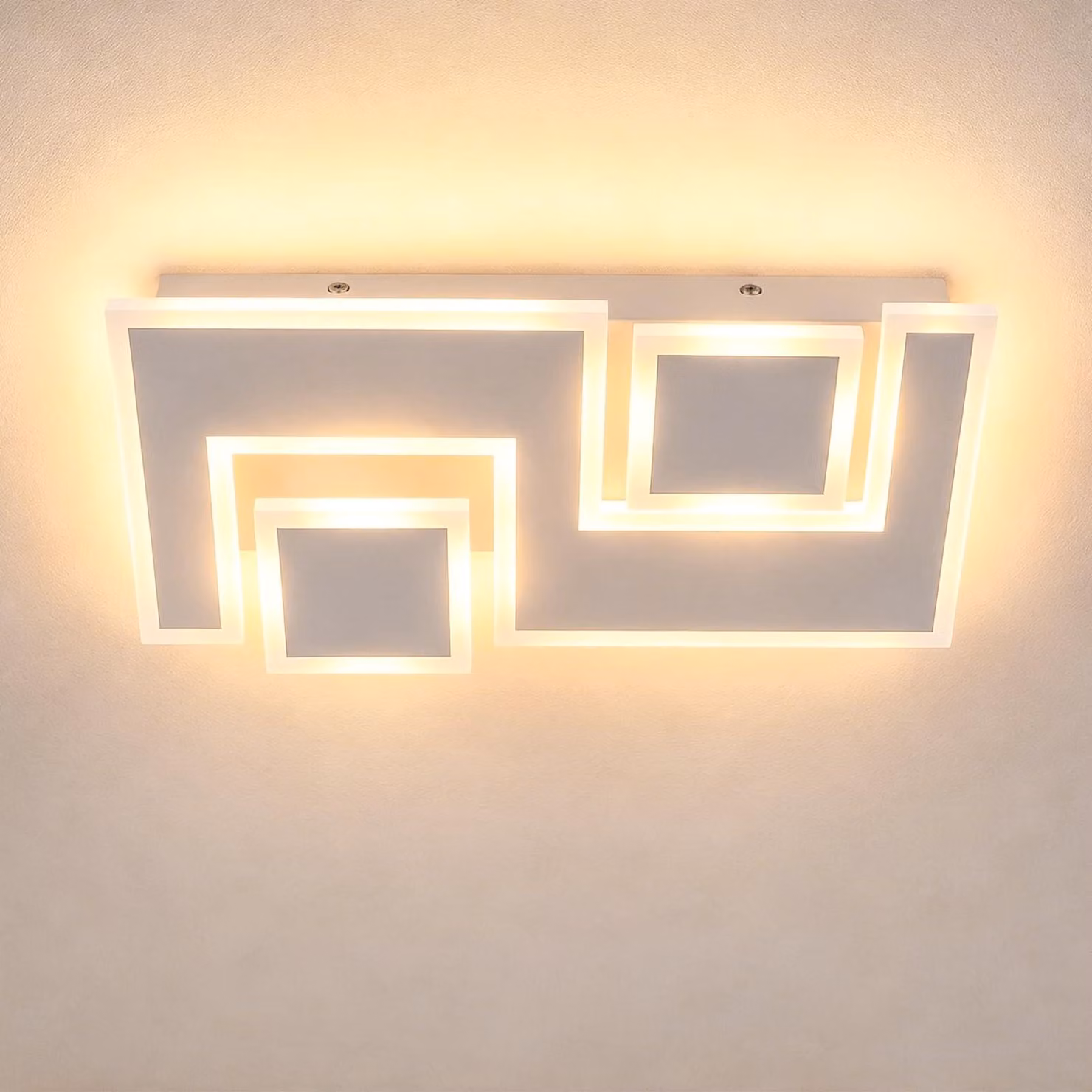 Pannello luminoso a LED, 33 W, 3000K/4500K/6500K, 40 cm, bianco