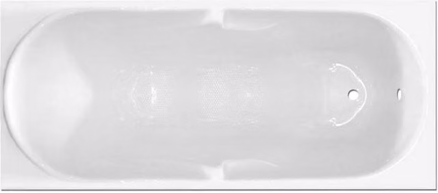 Guscio vasca rettangolare bianca modello LIS - Glass 1989 - Misura: 70 x 160 x 40 cm