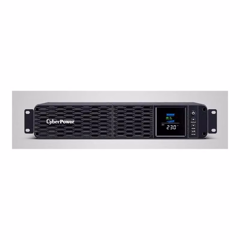 Gruppo di continuità CyberPower CP1200EIPFCRM2U a linea interattiva da 1,2 kVA 720 W con 8 prese AC e colore nero – 2