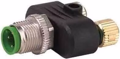 Raccordo a T da M12 maschio a M12 femmina - Connettore per l'adattamento del sensore 7000-41121-0000000