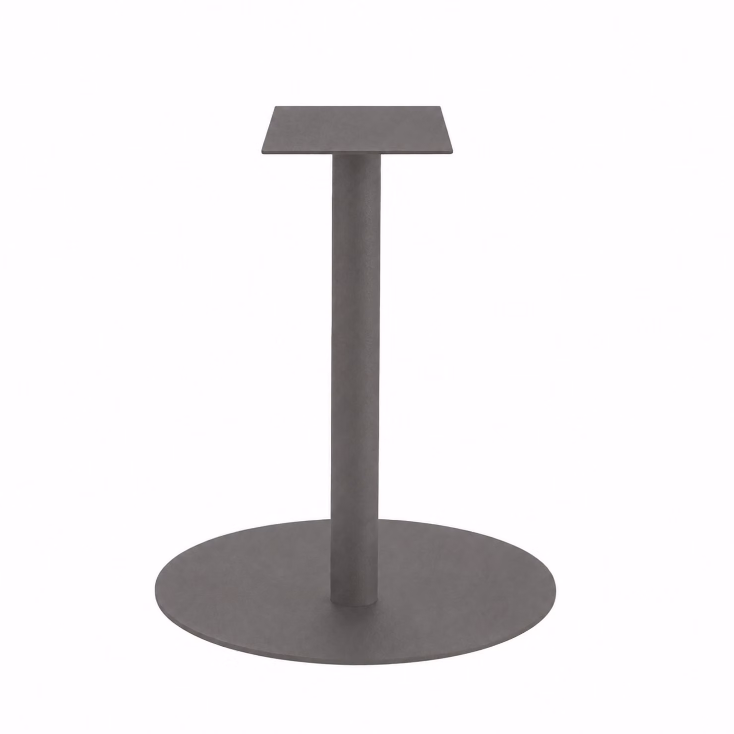 Set di 4 basi per tavolo SPARGI rotonde antracite h 72 – 105 cm