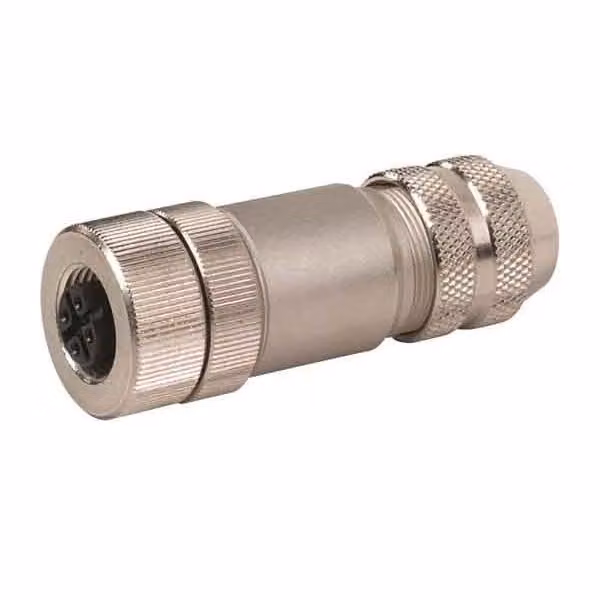 Presa M12 diritta - Connettore driver sensore 7000-13401-0000000