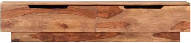 Mobile Porta TV-Mobile per TV-Credenza TV 145x30x30 cm in Legno Massello