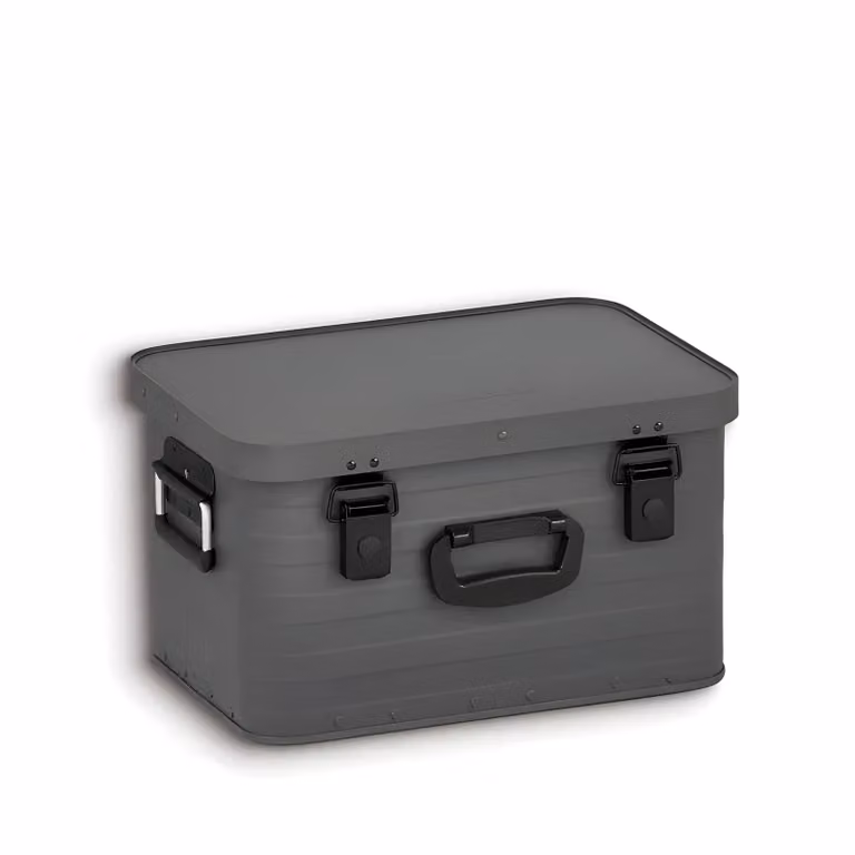 Enders Toronto box in alluminio grigio Box in alluminio Box da trasporto Box da stoccaggio Box da campeggio Taglia S