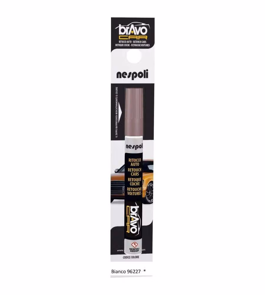 Nespoli Pennarello Ritocco Carrozzeria - Bianco 96227 - 10 ml
