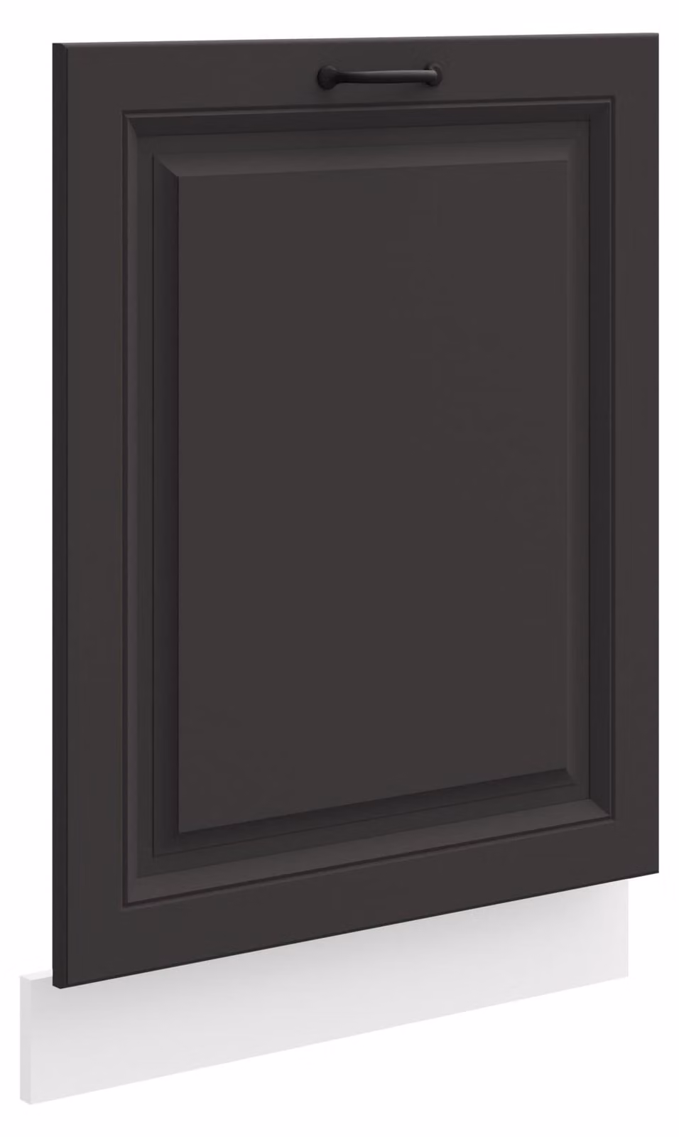 Pannello frontale per lavastoviglie da incasso totale, 60 cm, modello Stilo, colore grigio, stile rustico
