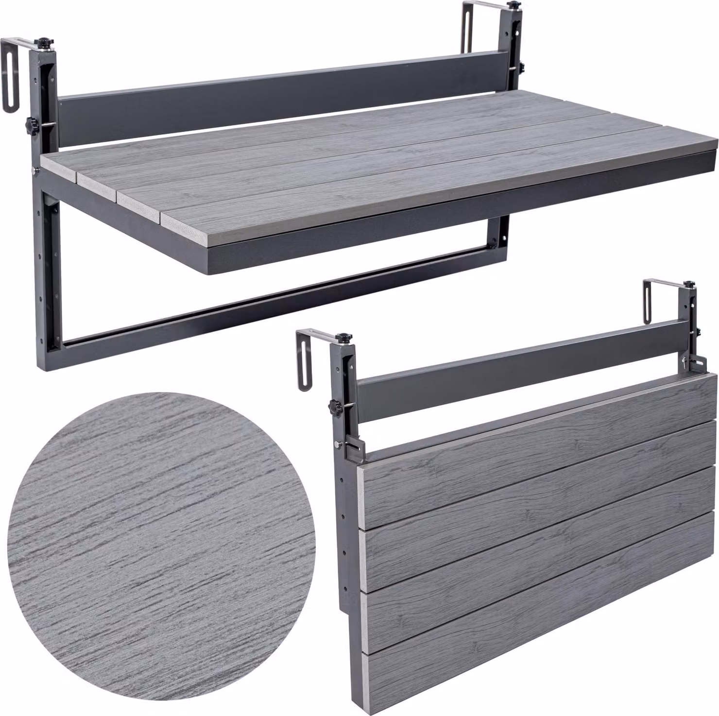Tavolo da balcone sospeso AGATTI STONEWOOD