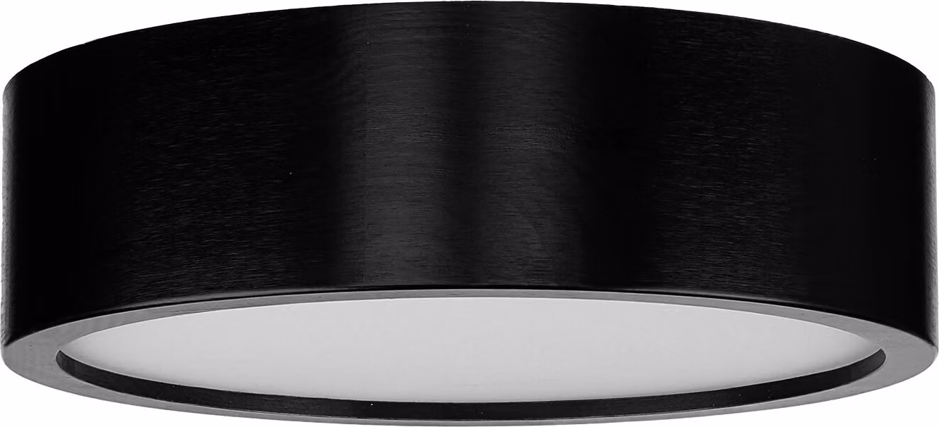 Lampada da soffitto rotonda Ø 27 cm piccola in legno a basso abbagliamento E27 plafoniera corridoio soggiorno camera da letto