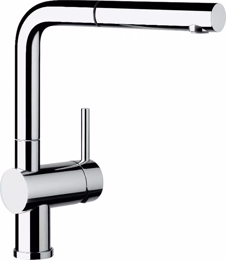 Blanco Linus S - Miscelatore per lavello con bocca estraibile, cromo 512200