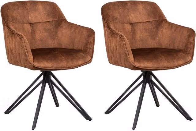 Sedia SHERLOCK (marrone rame)