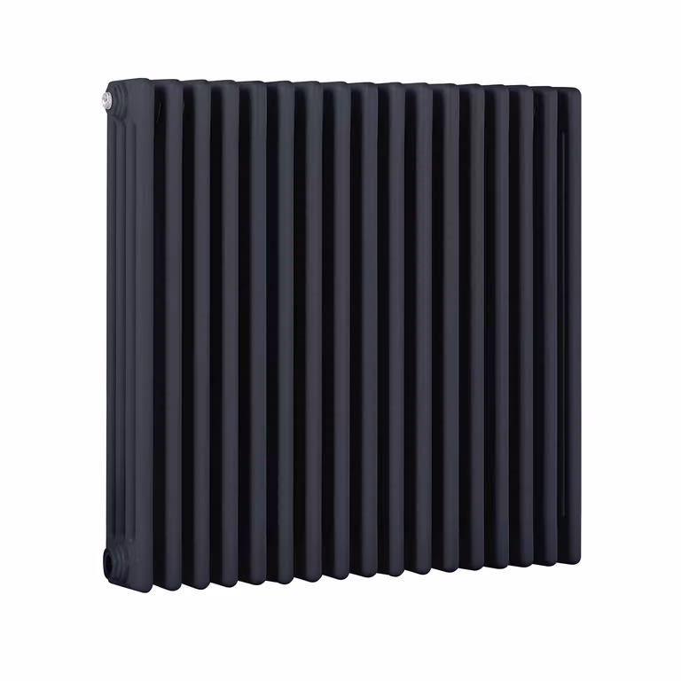 Radiatore Orizzontale a Colonne (4 Colonne) 750mm x 785mm - Blu (Regal Blu) - Regent