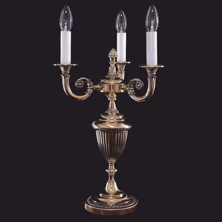 Casa Padrino lampada da tavolo barocca / lampada da tavolo bronzo h. 60 cm