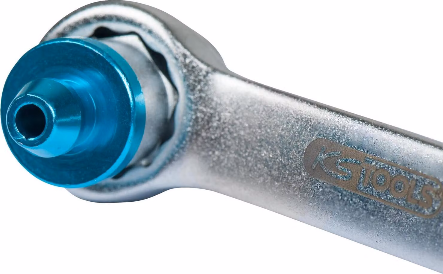KS Tools Chiave per spurgo freni, extra corta, 8 mm, blu
