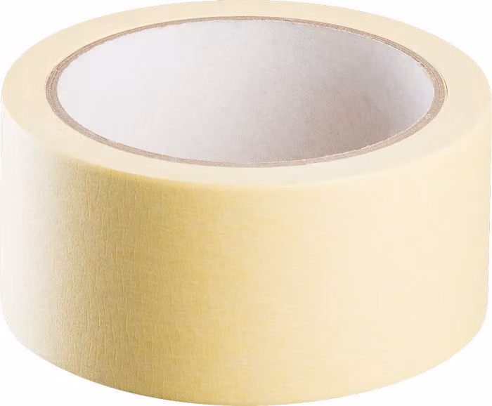Nastro da pittore / nastro per mascheratura 19 mm x 33 m serie 545 Scley - 1 pezzo. Nastro per verniciatura, nastro per mascheratura, nastro per mascheratura, nastro adesivo con .