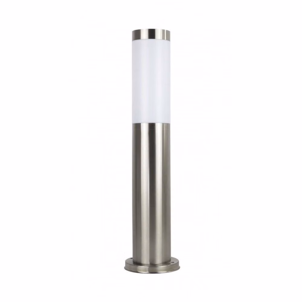 Lampada da giardino in acciaio inox 45 cm 1xE27 argento IP44 SU-MA Inox ST 022-450