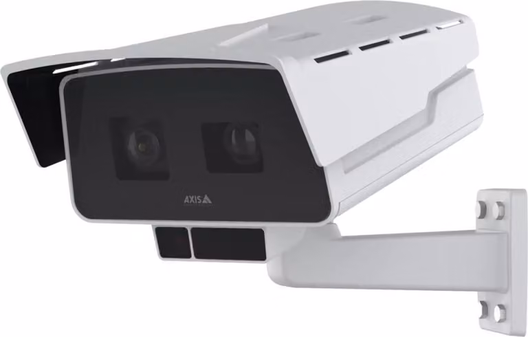 Serie Axis P15, modello P1518-LE - Telecamera di videosorveglianza di rete - Tipo box - Per esterni - Antivandalismo / Resistente agli agenti atmosferici - Colore (giorno e notte)