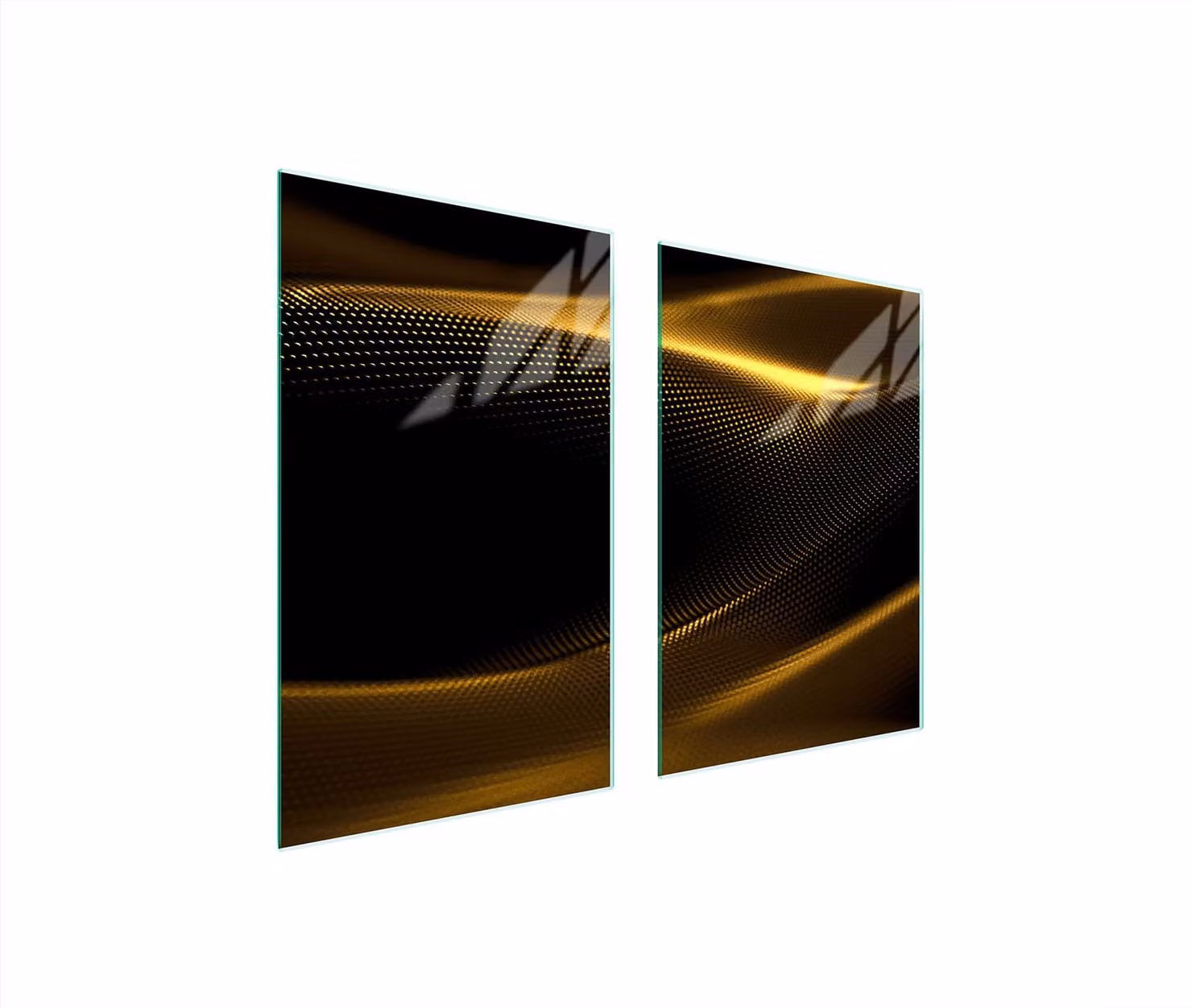 Piastra Di Protezione Per Cucina 65X52 Oro