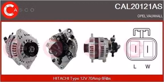 Alternatore 70A