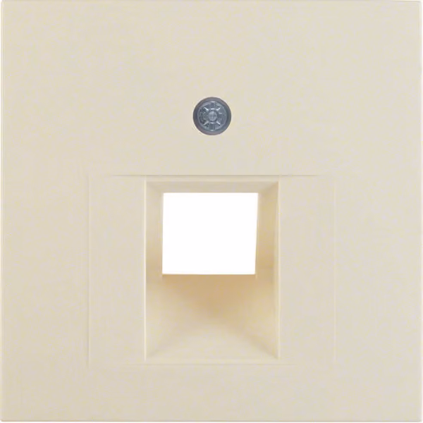 Placca centrale per presa UAE S.1/B.3/B.7 bianco, opaco 5314078982
