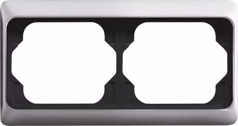 Cornice di copertura Busch-Jaeger doppia Busch-Jaeger titan - alpha exclusive, 1 pz.